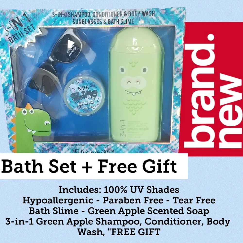 Fun Bath Set + FREE 🎁